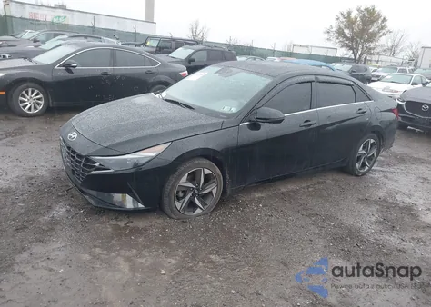 2022 Hyundai Elantra Sel z USA, uszkodzony, nr VIN 5NPLN4AG4NH075313